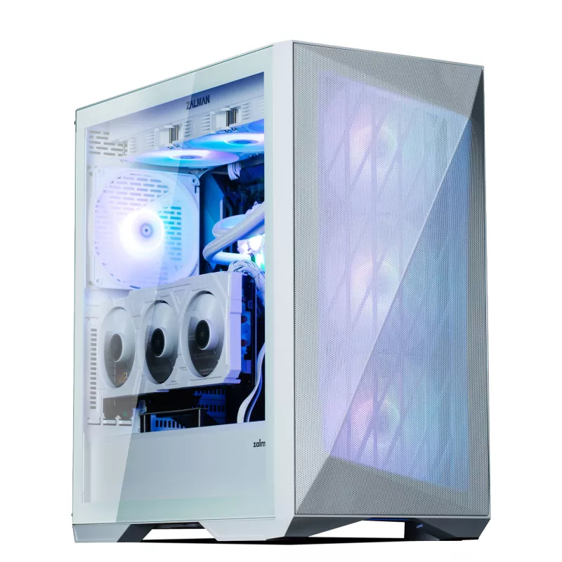 PC korpusas Zalman Z9 Iceberg MS White Midi Tower
