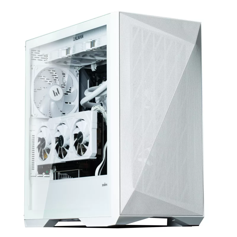 PC korpusas Zalman Z9 Iceberg MS White Midi Tower