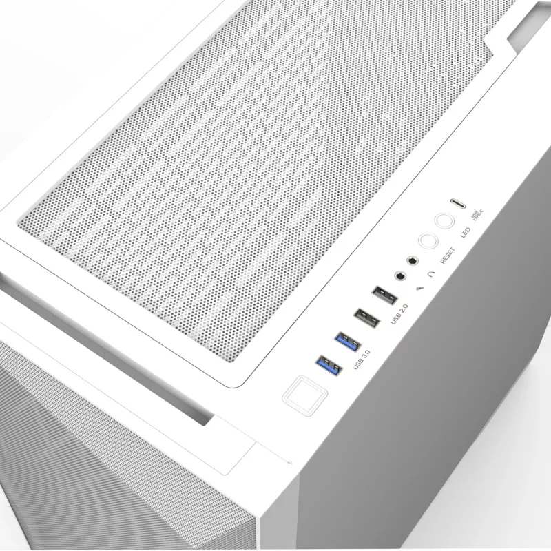PC korpusas Zalman Z9 Iceberg MS White Midi Tower