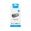 Sandberg automobilinis įkroviklis 1xQC3.0+1xUSB-C 48W, cigarečių degtukas, 12 V, Metalinis