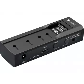 Sandberg USB 3.2 klonavimo stotelė ir dokas M2 NVMe / M2 SATA / 2.5 inch / 3.5 inch SATA diskams