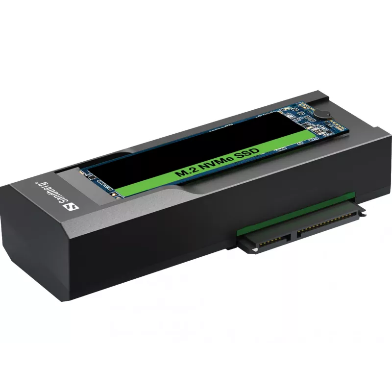 Sandberg USB 3.2 klonavimo stotelė ir dokas M2 NVMe / M2 SATA / 2.5 inch / 3.5 inch SATA diskams