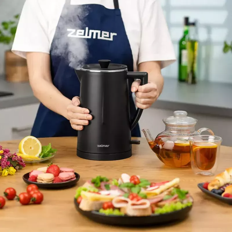 Elektrinis virdulys Zelmer 1.7 L 1500 W Juodas