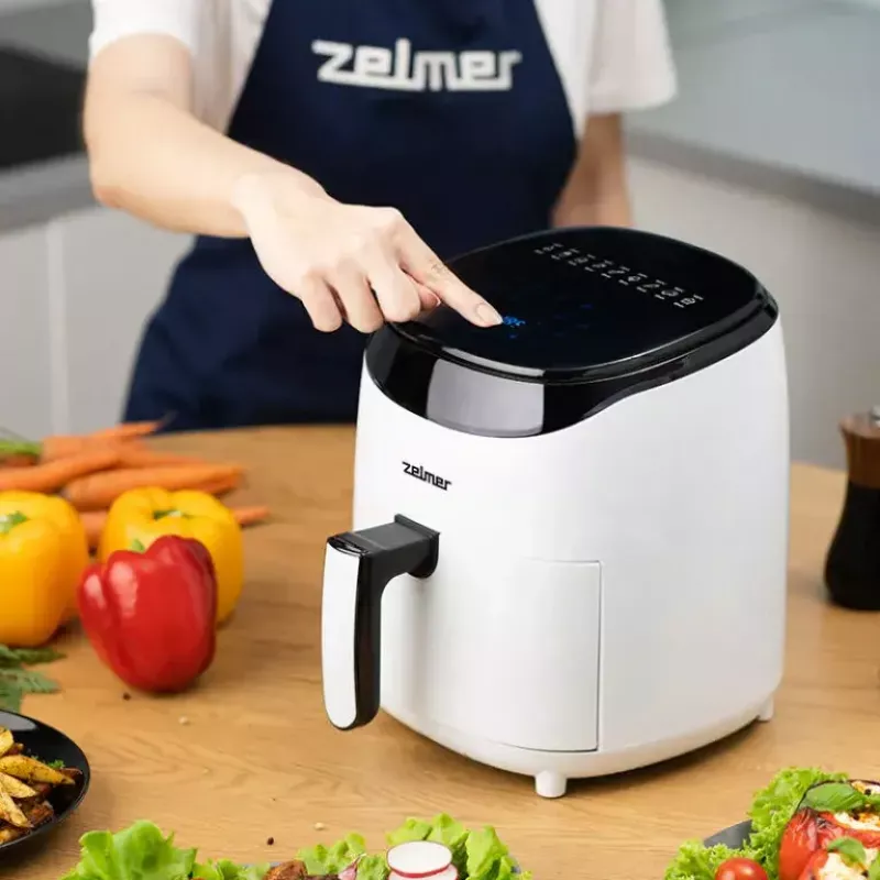 Kepimo indas be riebalų Zelmer ZAF3551W 3,5 L 1200 W juodai baltas
