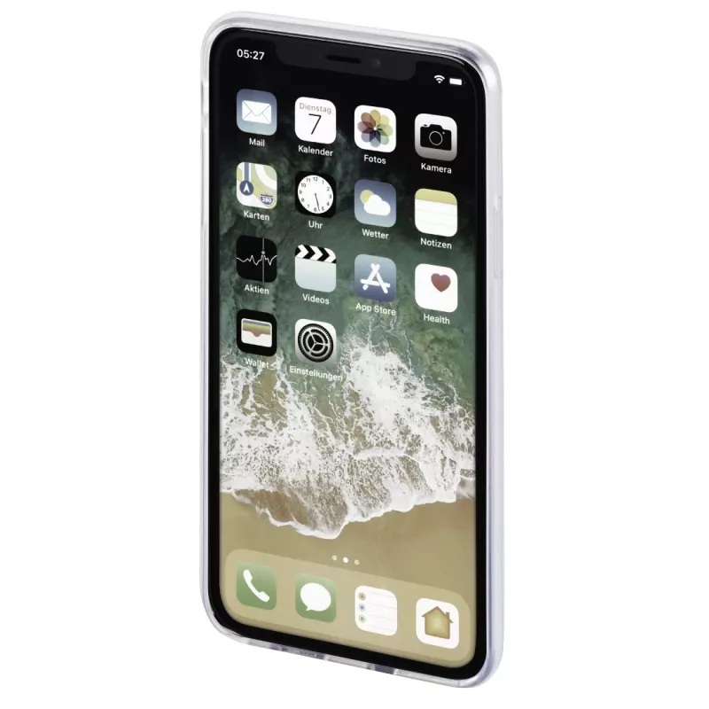 Hama Crystal Clear permatas dėklas iPhone XI – skaidrus