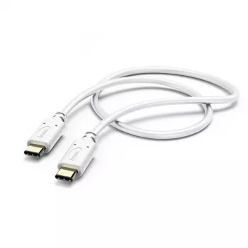 Hama 00183330 USB laidas USB 2.0 1 m USB C baltas