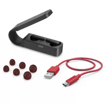 Hama Spirit Pocket belaidės ausinės TWS į ausį, juodos