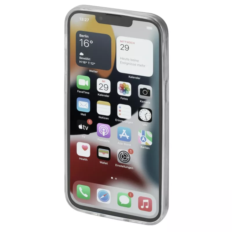 Hama Crystal Clear permatas mobiliesiems telefonams 17 cm (6,7 colio) Dangtelis Skaidrus