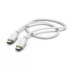 Hama 00183328 USB laidas USB 2.0 1,5 m USB C baltas