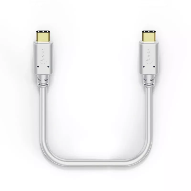 Hama 00183328 USB laidas USB 2.0 1,5 m USB C baltas