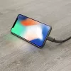 Hama Stand USB kabelis USB 2.0 1,5 m USB A Micro-USB B juodas