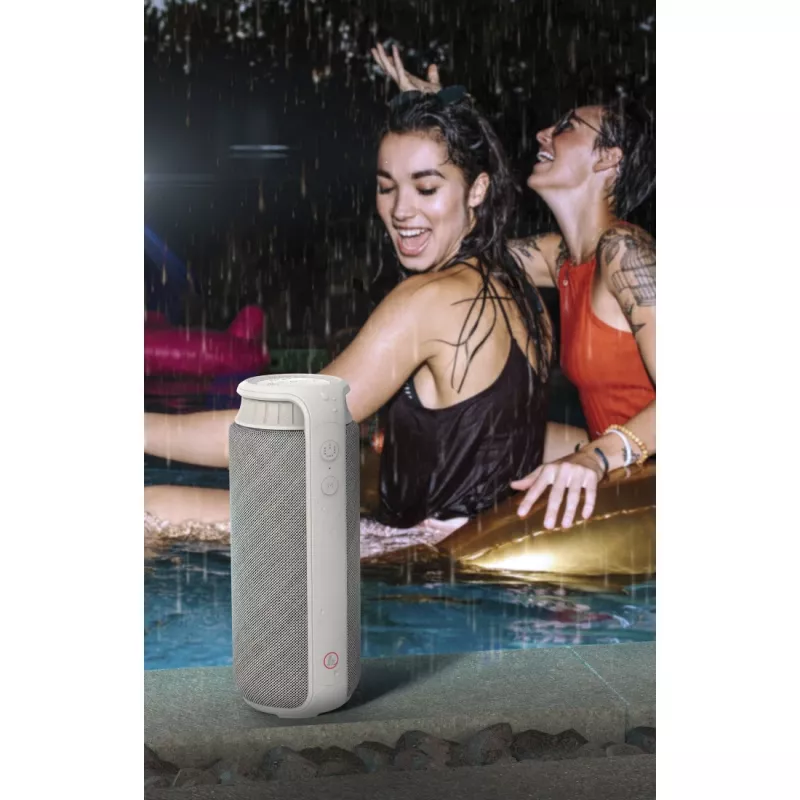 Nešiojamas garsiakalbis Hama Pipe 2.0 Stereo, baltas, 24 W
