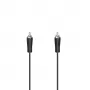 Hama 00205098 garso laidas 1,5 m RCA juodas