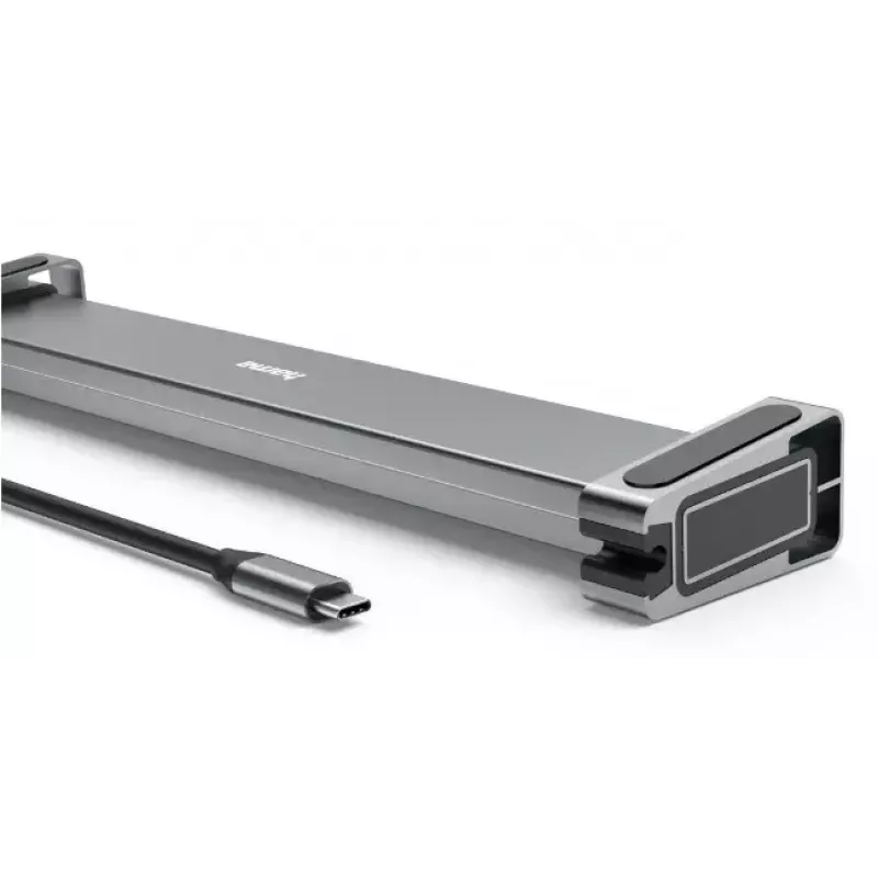 Hama Connect2Office Basic laidinis USB 3.2 Gen 1 (3.1 Gen 1) Type-C dokas, antracito pilka