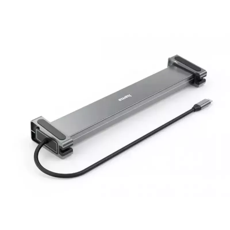 Hama Connect2Office Basic laidinis USB 3.2 Gen 1 (3.1 Gen 1) Type-C dokas, antracito pilka