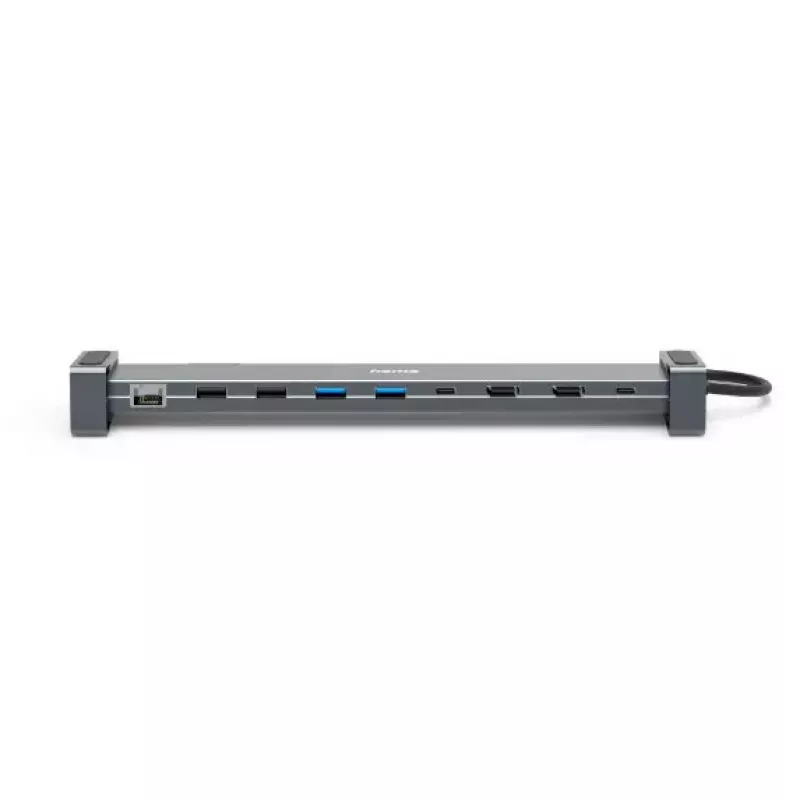 Hama Connect2Office Basic laidinis USB 3.2 Gen 1 (3.1 Gen 1) Type-C dokas, antracito pilka