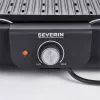 Stalo elektrinė kepsninė Severin PG 8556 2300 W juoda nerūdijantis plienas