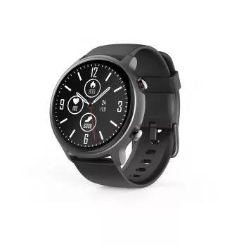 Hama Fit Watch 6910 3,25 cm (1,28 colio) LCD 46 mm Skaitmeninis jutiklinis laikrodis Pilkas GPS