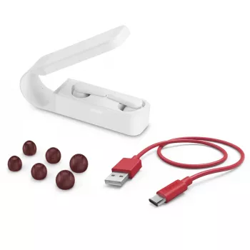 Hama Spirit Pocket belaidės ausinės True Wireless Stereo (TWS) į ausį baltos