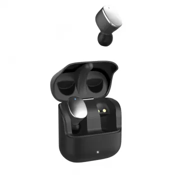 Hama Spirit Pure belaidės ausinės į ausį skambučiams ir muzikai, juodos