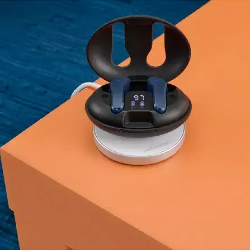 Hama Spirit Unchained belaidės ausinės True Wireless Stereo (TWS) į ausį muzika Bluetooth juoda, mėlyna