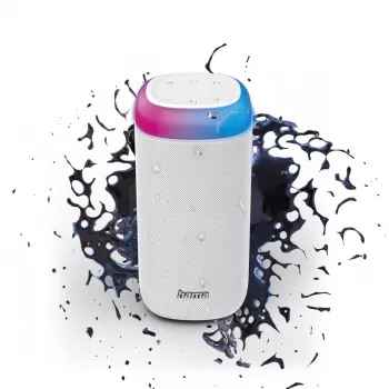 Nešiojamas garsiakalbis Hama Shine 2.0 stereo baltas 30 W