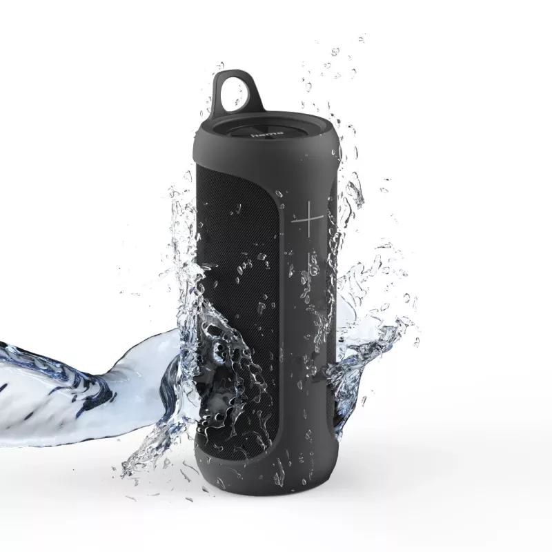 Nešiojamas Bluetooth garsiakalbis Hama Twin 3.0 stereo juodas 30 W