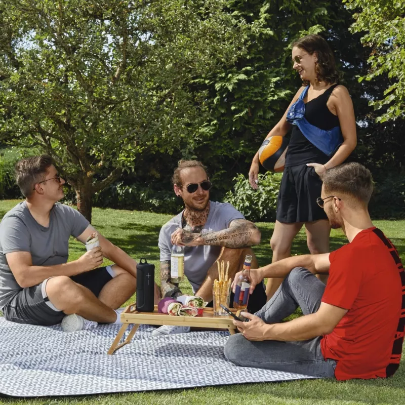 Nešiojamas Bluetooth garsiakalbis Hama Twin 3.0 stereo juodas 30 W