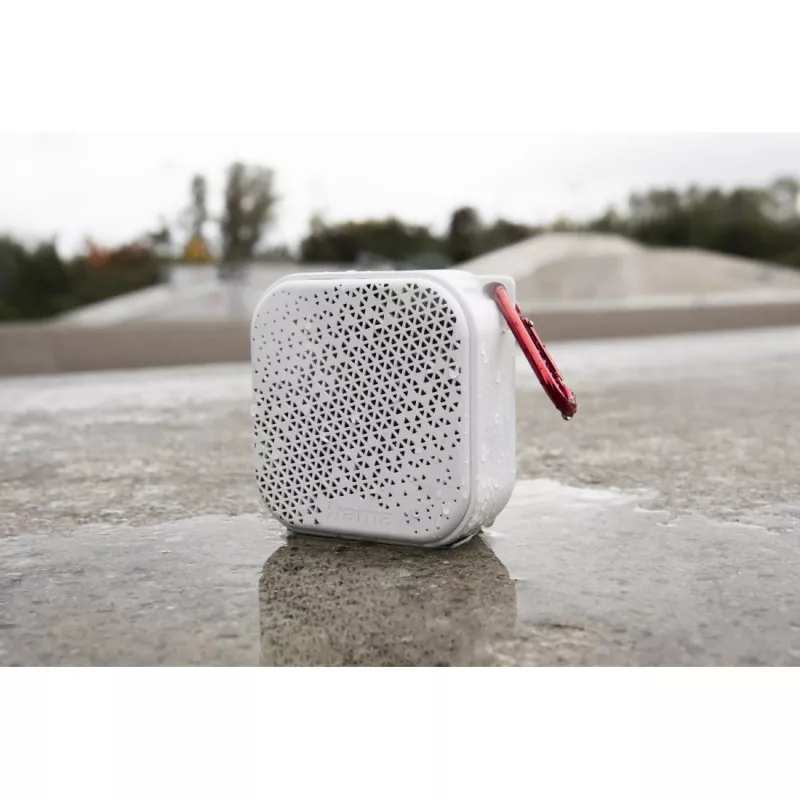 Nešiojamas mono garsiakalbis Hama Pocket 3.0 baltas