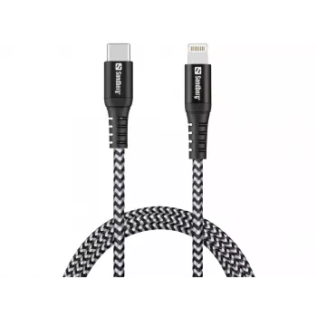 Sandberg Survivor USB-C PD>Lightning 1 m laidas 1 m 28 g