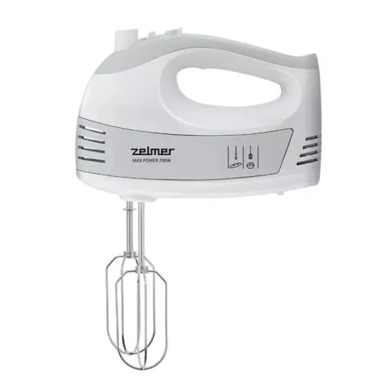 Rankinis plaktuvas ZELMER ZHM2459S – 300W, 5 greičių, nerūdijančio plieno priedai