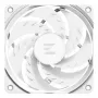 120 mm korpuso ventiliatorius ZALMAN ZM-AF120R ARGB White – 120 mm, ARGB apšvietimas, baltas rėmas