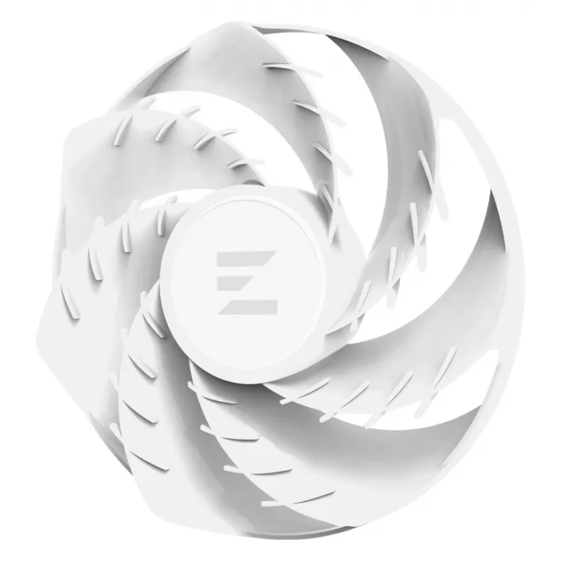 120 mm korpuso ventiliatorius ZALMAN ZM-AF120R ARGB White – 120 mm, ARGB apšvietimas, baltas rėmas