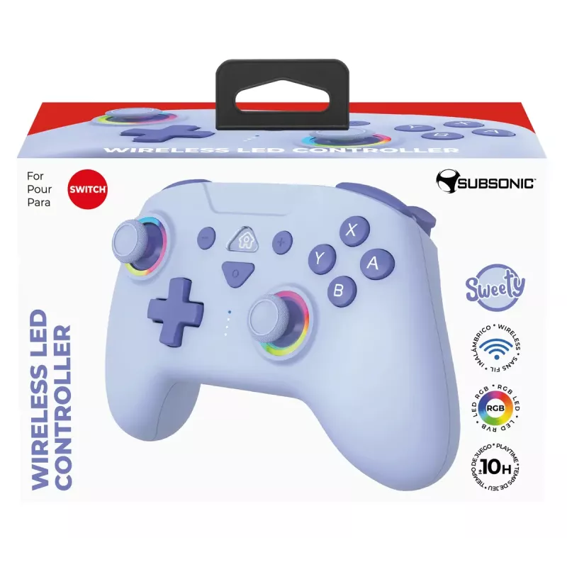 Bevielis valdiklis Subsonic 147436 Mėlynas RF, skirta Nintendo Switch, 10h baterija