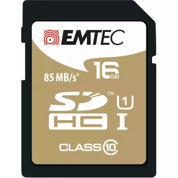 „Emtec“ 16 GB SDHC Class 10 Gold atminties kortelė