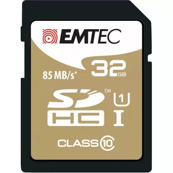 Atminties kortelė Emtec 32GB SDHC Class 10 ECMSD32GHC10GP