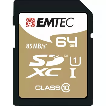 Atminties kortelė Emtec 64GB SDXC Class 10 ECMSD64GXC10GP