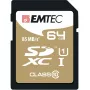 Atminties kortelė Emtec 64GB SDXC Class 10 ECMSD64GXC10GP