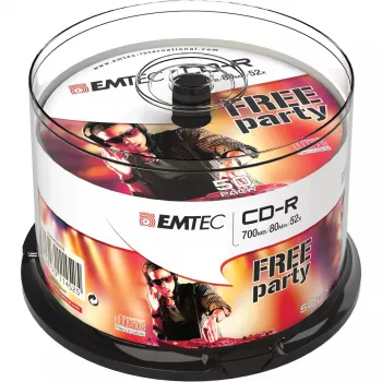CD-R diskai Emtec ECOC805052CB 700 MB 52x, 50 vnt.