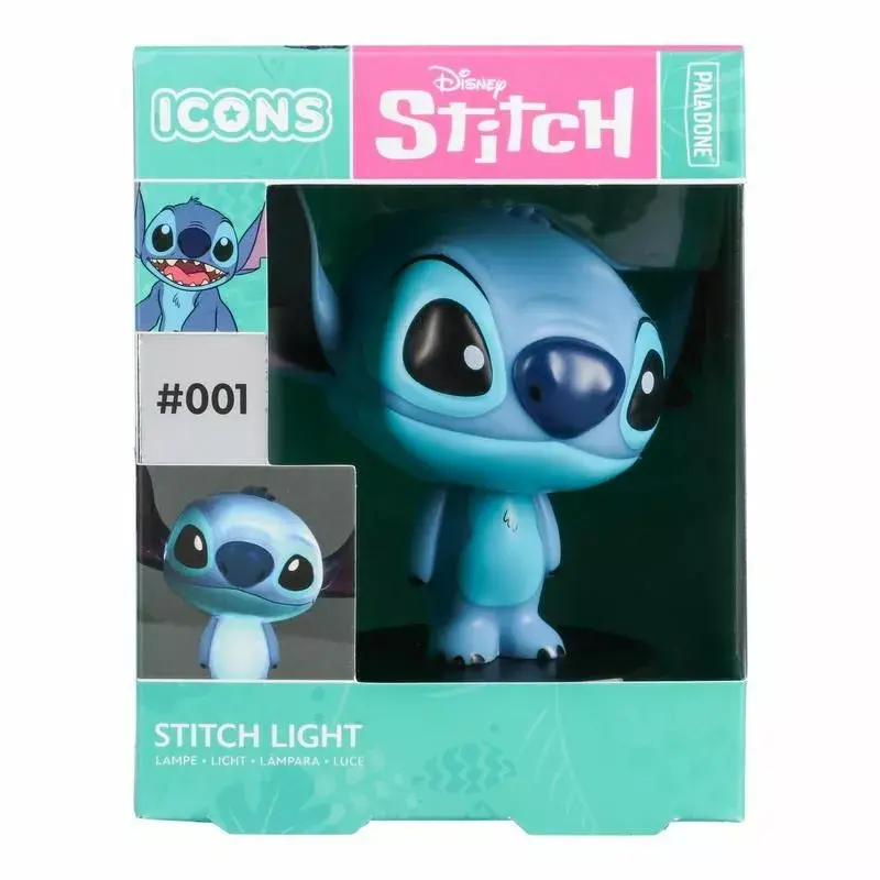 Dekoracinė šviesos figūrėlė Paladone PP11360LS Stitch, įvairiaspalvė, baterijomis maitinama, 110 mm