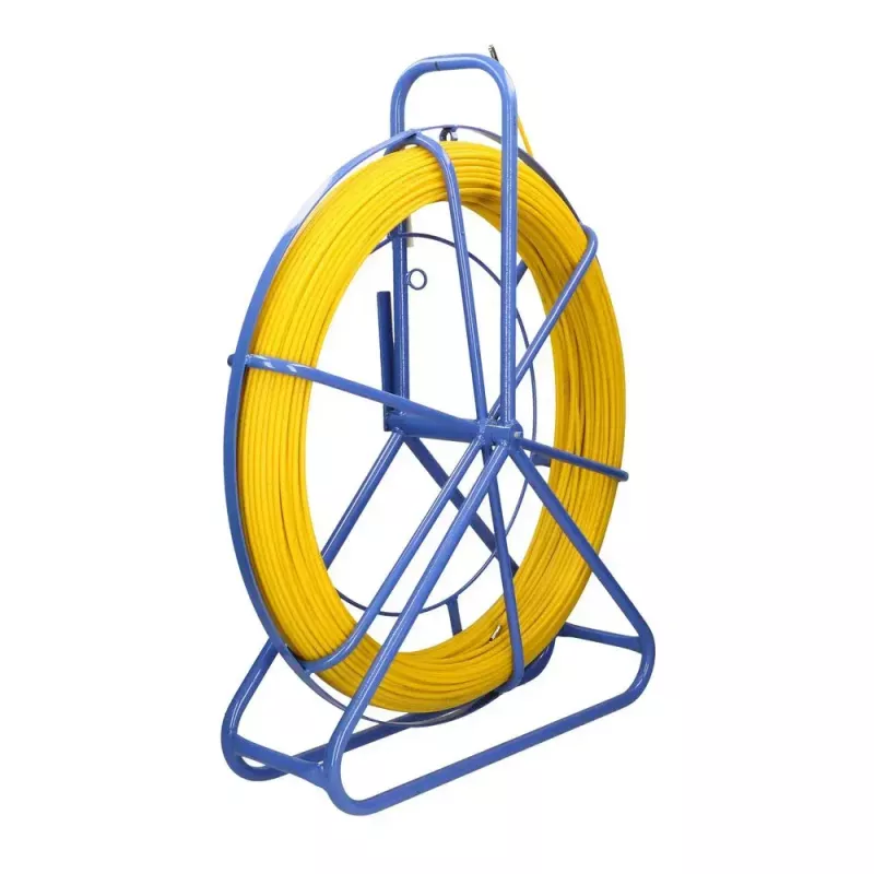 Kabelių traukimo strypas Extralink Pilot 3,8 mm 25 m stiklo pluošto FRP geltonas