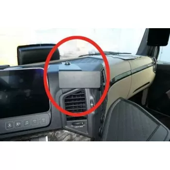 Pasyvus laikiklis Brodit 213558 mobiliesiems kompiuteriams, išmaniesiems telefonams, navigatoriams, juodas