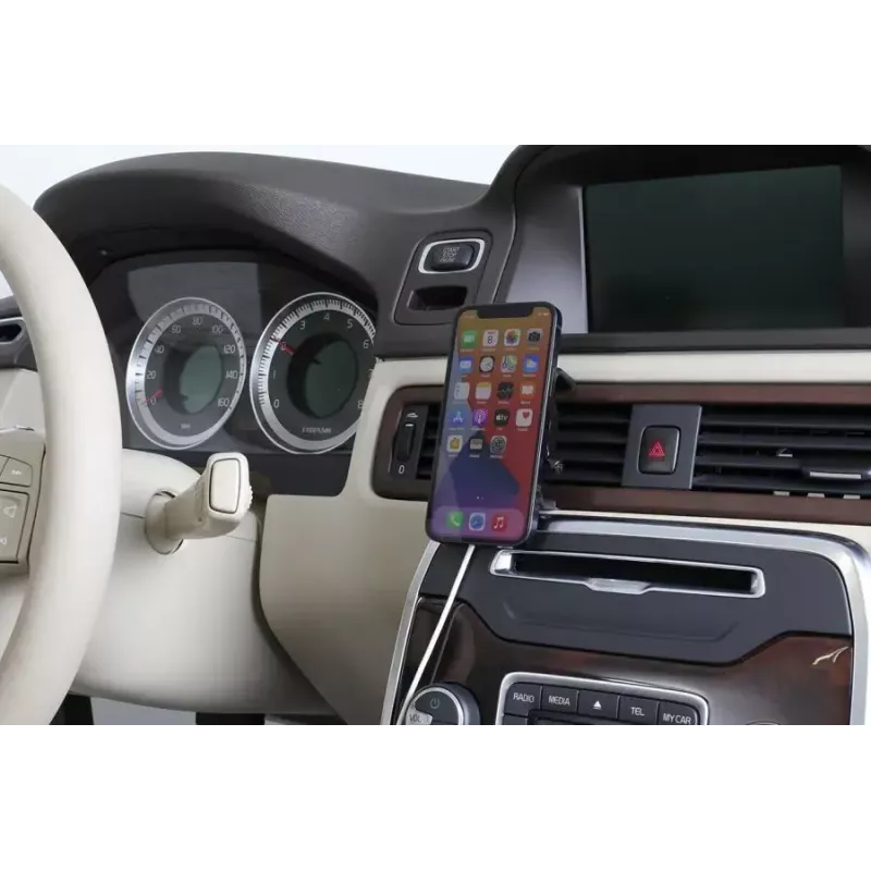 Pasyvus automobilinis laikiklis Brodit AB 216172 mobiliesiems telefonams, juodas