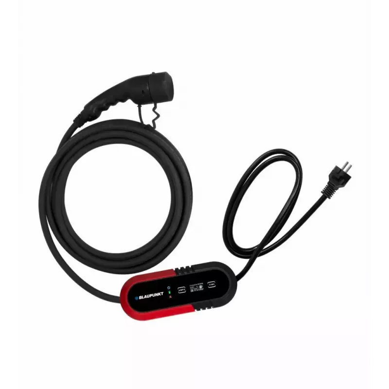 Blaupunkt P1PM2T2 Juoda plastikinė grindinė įkrovimo stotelė 3700W 8m laidas