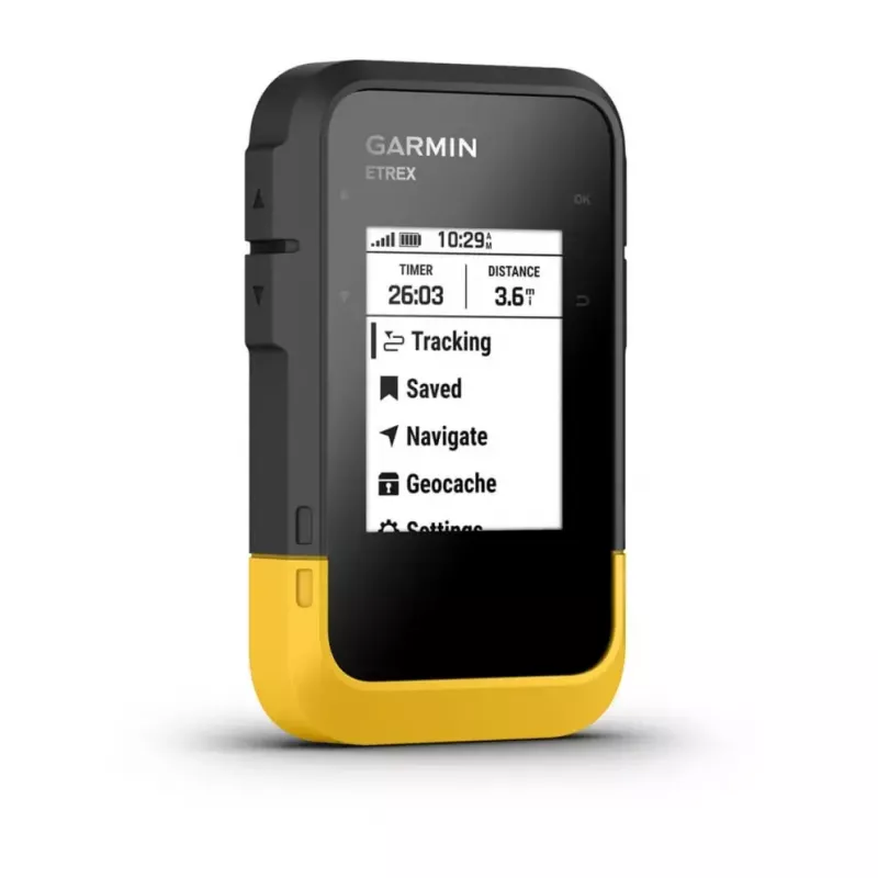 Nešiojamas navigatorius Garmin eTrex SE 5,59 cm 240 x 320 pikselių Juoda Geltona