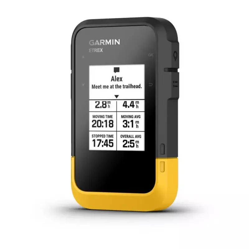 Nešiojamas navigatorius Garmin eTrex SE 5,59 cm 240 x 320 pikselių Juoda Geltona