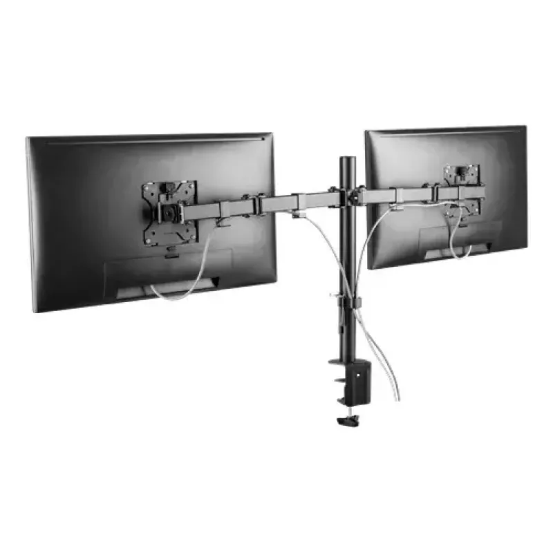 Dvigubas monitoriaus laikiklis Deltaco GAM-040 81,3 cm (32 col.) stalas Juodas