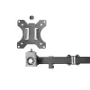 Dvigubas monitoriaus laikiklis Deltaco GAM-040 81,3 cm (32 col.) stalas Juodas