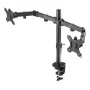 Dvigubas monitoriaus laikiklis Deltaco GAM-040 81,3 cm (32 col.) stalas Juodas