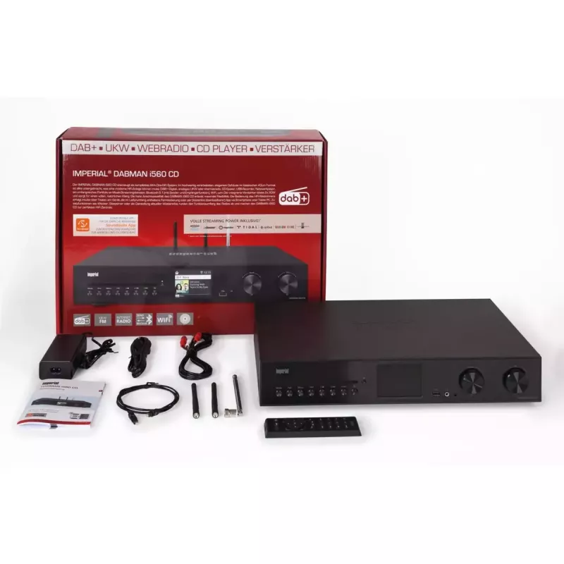 Internetinis radijas Imperial DABMAN i560 CD Skaitmeninis 60W DAB+